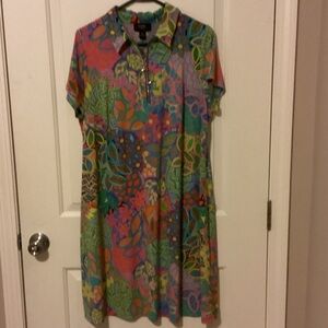 MSK Multicolor Button Down Shirt